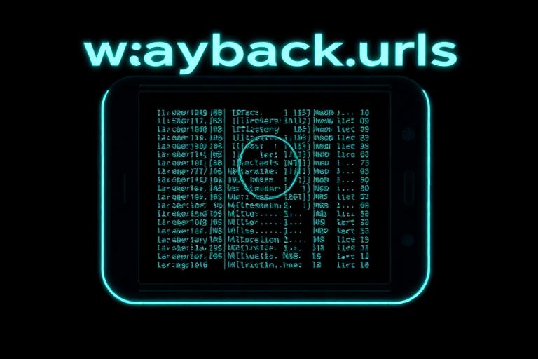 Waybackurls — ilustração